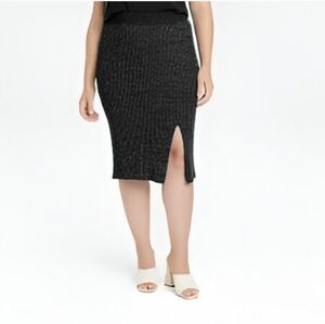 Ava & Viv Ribbed Sweater Skirt 3x